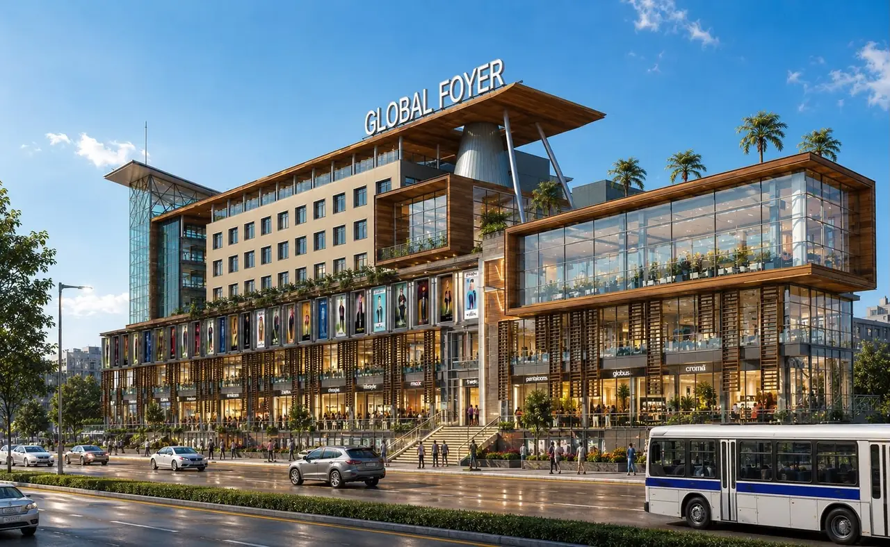Global Foyer, Retail & Serviced Apartments - Hospitality & Mixed Use, Agra