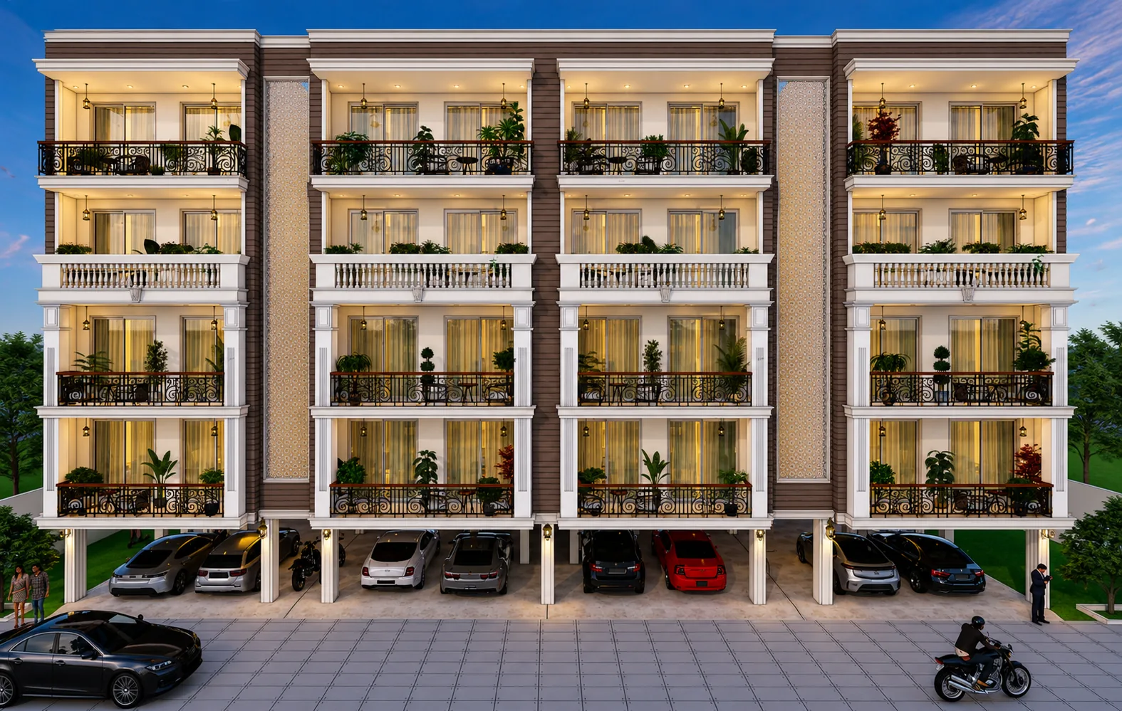 Luxury Floors, Golden City by Vastukriti